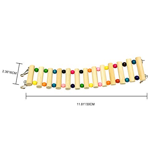 Best Hamster Hanging Toy Set: Leeko Pet Hammock Hamster Hanging Toy