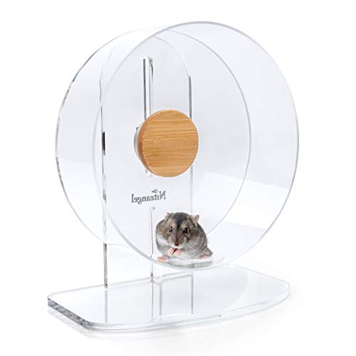 4. Niteangel Silent Hamster Exercise Wheel