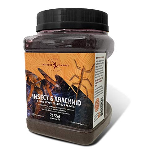 7. Critters Comfort Insect & Arachnid Habitat Substrate Natural Coconut Fiber