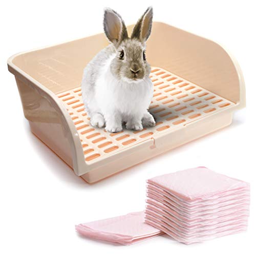 10. Calpalmy Rabbit Litter Box