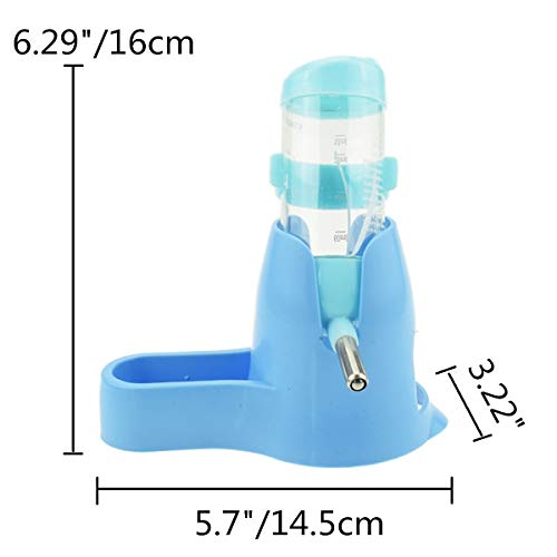9. Wontee 3 in 1 Hamster Hanging Water Bottle