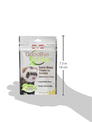 5. Marshall Goodbye Odor Semi-Moist Treats for Ferrets