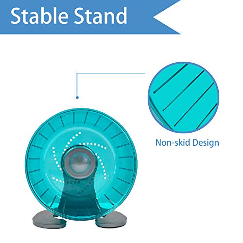 9. Petest Hamster Silent Spinner Exercise Wheel