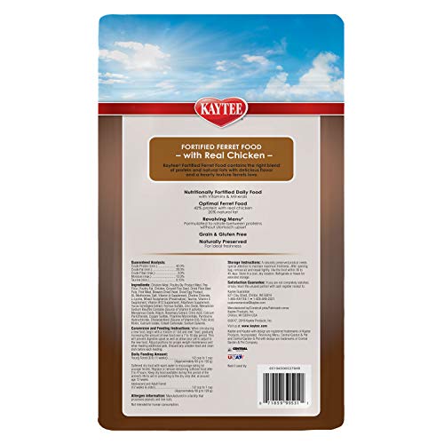 6. Kaytee Premium Ferret Food