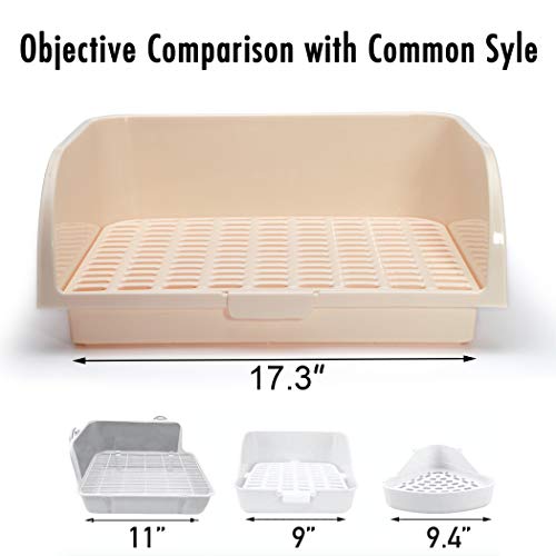 10. Calpalmy Rabbit Litter Box