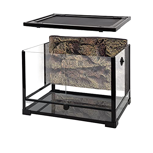 4. REPTI ZOO 34 Gallon Large Reptile Glass Terrarium