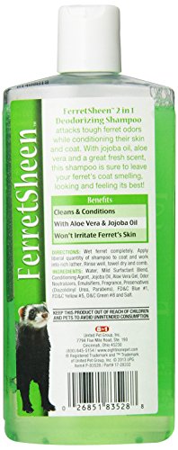 1. 8 In 1 Ferretsheen 2-in-1 Deodorizing Shampoo