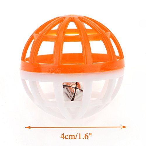 10. CHIWAVA 48PCS Toy Balls with Bell