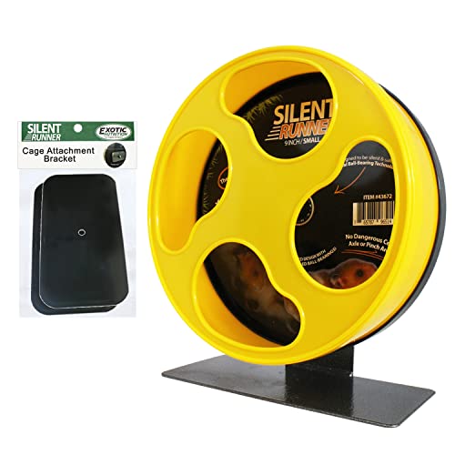 1. Exotic Nutrition Silent Runner Hamster Wheel