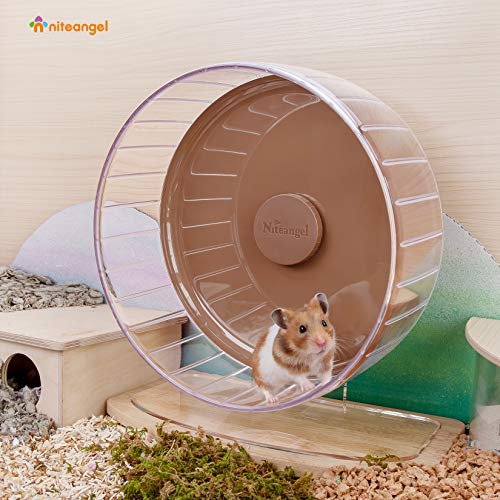 6. Niteangel Super-Silent Exercise Wheel