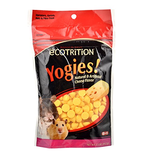 7. Ecotrition Yogies Hamster Treats, Cheese Flavor