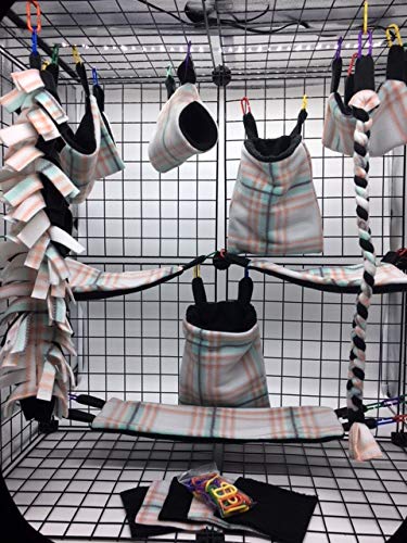 7. The Kozy Kritter 15 Piece Sugar Glider Cage Set