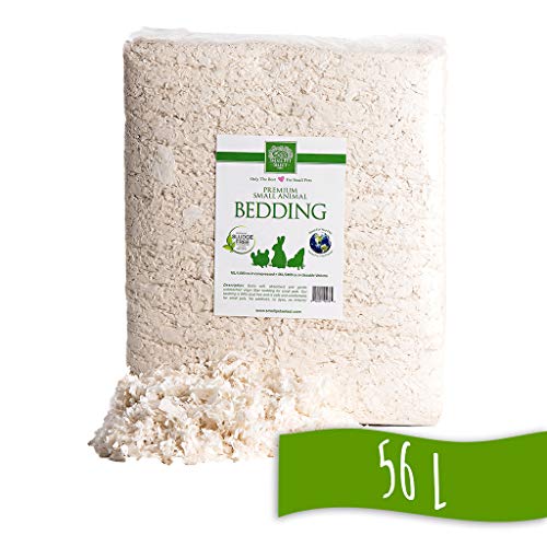 4. Small Pet Select Unbleached White Paper Bedding