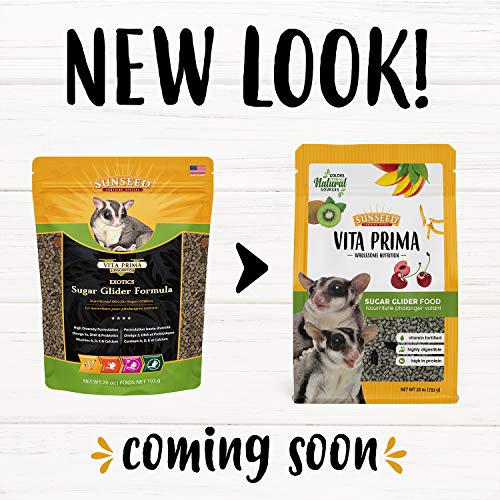 4. Sunseed 20060 Vita Prima Sunscription Exotics Sugar Glider Food