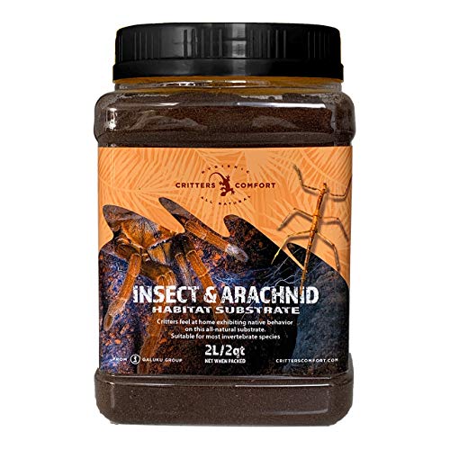 7. Critters Comfort Insect & Arachnid Habitat Substrate Natural Coconut Fiber