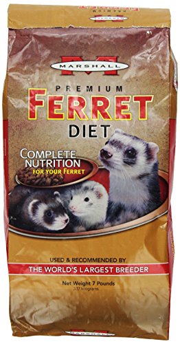 1. Marshall Premium Ferret Diet