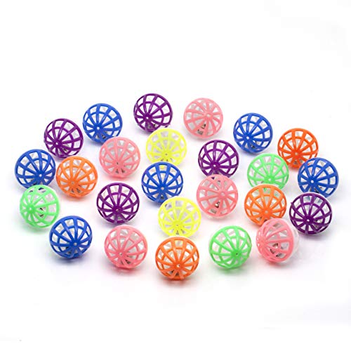 10. CHIWAVA 48PCS Toy Balls with Bell