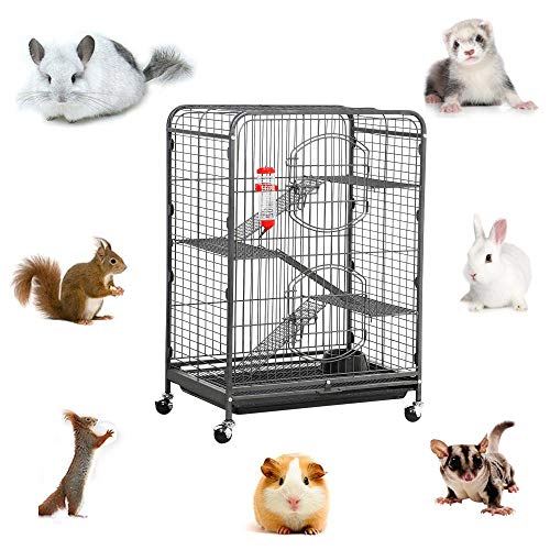 7. Yaheetech Metal Ferret & Chinchilla Cage