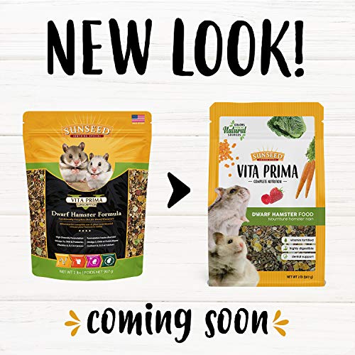 6. Sunseed 36070 Vita Prima Sunscription Dwarf Hamster Food