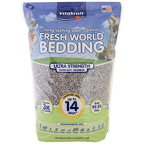 7. Vitakraft Fresh World Ultra Strength Paper Bedding & Litter for Small Animals