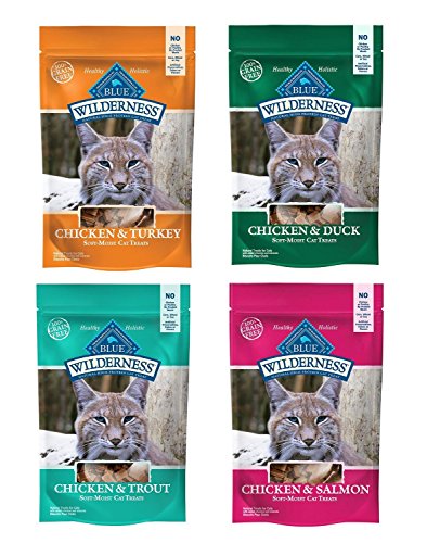 10. Blue Buffalo Wilderness Soft-Moist Grain-Free Cat Treats