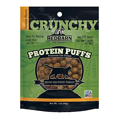 9. Redbarn Cat Protein Puffs Chicken
