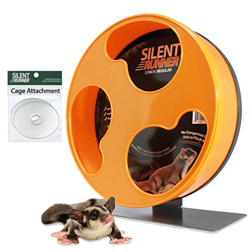 1. Exotic Nutrition Silent Runner Small Animal Exercise Wheel