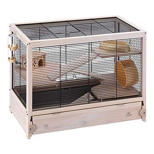 5. Ferplast Hamsterville Wooden Cage