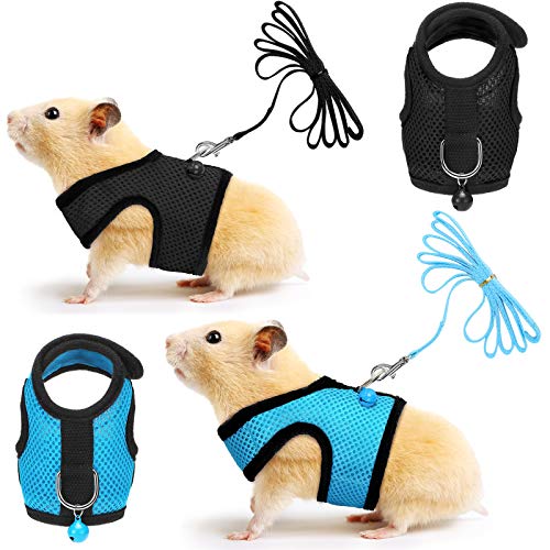 9. SATINIOR Small Pet Harness and Leash