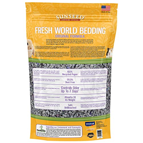 10. Sunseed Fresh World Bedding for Small Animals