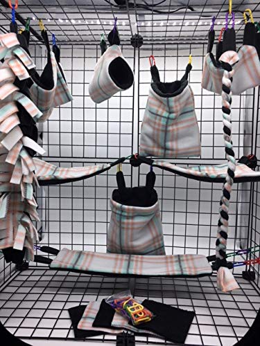 7. The Kozy Kritter 15 Piece Sugar Glider Cage Set