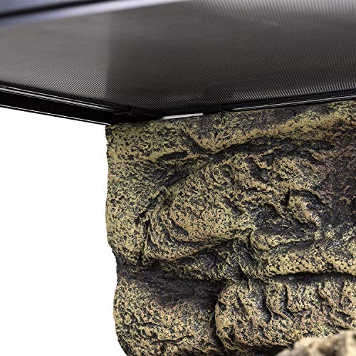 4. REPTI ZOO 34 Gallon Large Reptile Glass Terrarium