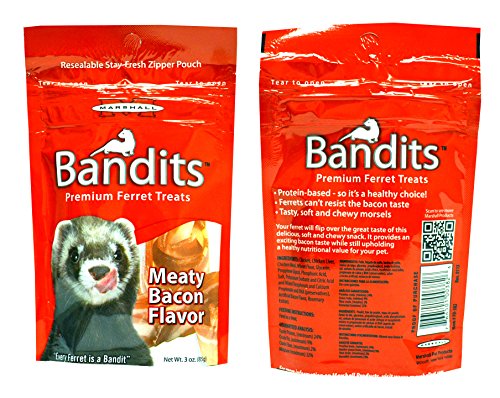 1. Marshal Bandits Premium Ferret Treats Variety Pack