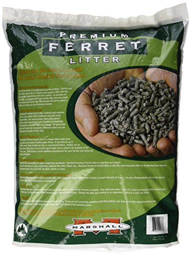 1. Marshall Premium Ferret Litter, 10-Pound Bag
