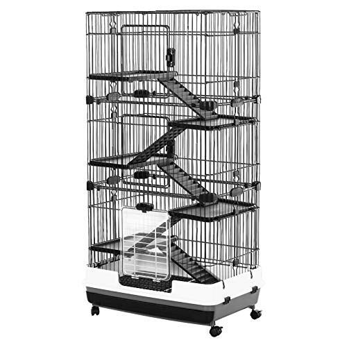 8. PawHut 6-Level Indoor Small Animal Cage