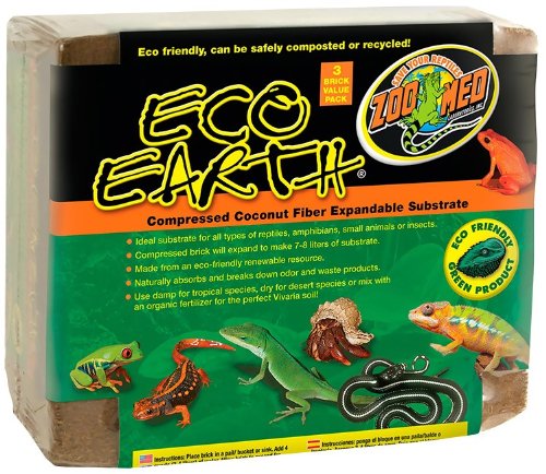 2. Zoo Med Eco Earth Loose Coconut Fiber Substrate