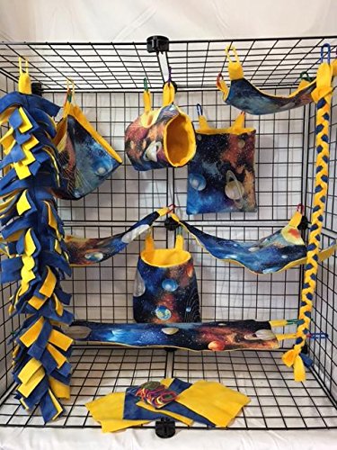 12. Solar System Sugar Glider Cage Set (15 piece)