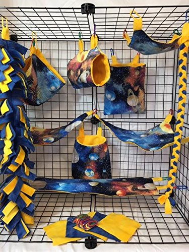 12. Solar System Sugar Glider Cage Set (15 piece)